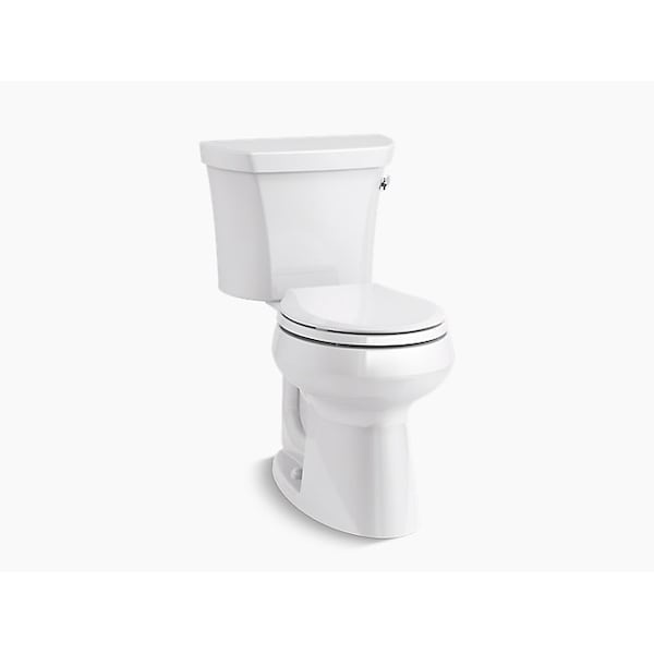 Rnd-Frnt 1.28 GPF Chair Hgt Toilet W/ RightHand Trip Lever, Insltd Tank
